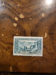 Stamps French Andorra Scott #26 nh