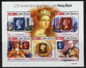 GUINEA BISSAU  2015  175th ANNIVERSARY PENNY BLACK  SHEET MINT NH