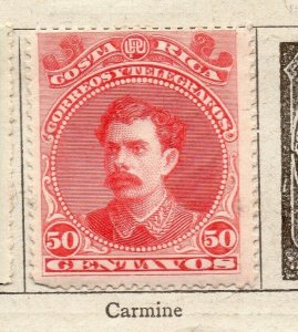 Costa Rica 1889 Early Issue Fine Mint Hinged 50c. NW-264737