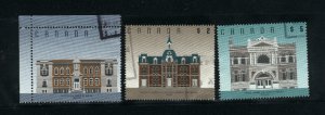 Canada #1375-76,1378   -3  used VF  PD