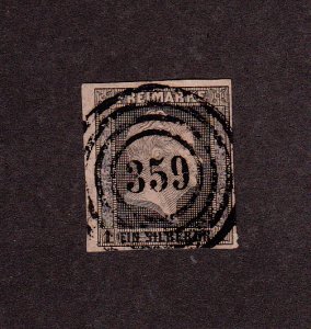 Prussia Scott #3 Used