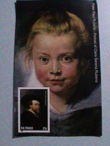 ​TOGO STAMP: PETER PAUL RUBENS -CLARA SERENA RUBENS MNH-STAMP S/S SHEET