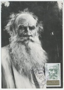 Maximum card France 1978 Leo Tolstoy - Writer