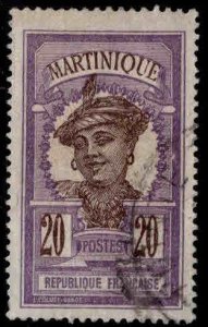 Martinique Scott 73 Used stamp