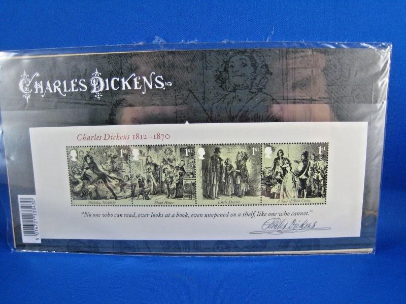 GREAT BRITAIN PHILATELIC PRESENTATION PACK - 2012 - CHARLES DICKENS