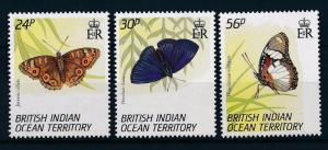 [30446] British Indian Ocean Territory 1994 Butterflies Schmetterlingen MNH