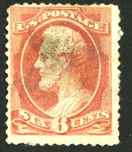 U.S. #208 USED THIN