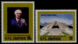 Albania 2291-2 MNH Enver Hoxha, Museum