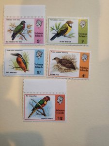 Stamps Solomon Islands Scott #280-4 nh