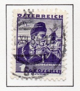 Austria 1934-36 Early Issue Fine Used 1g. NW-44354