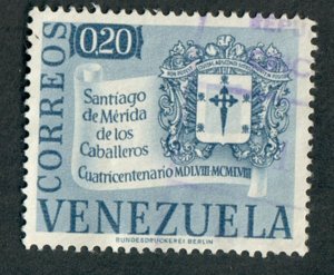Venezuela #717 used single