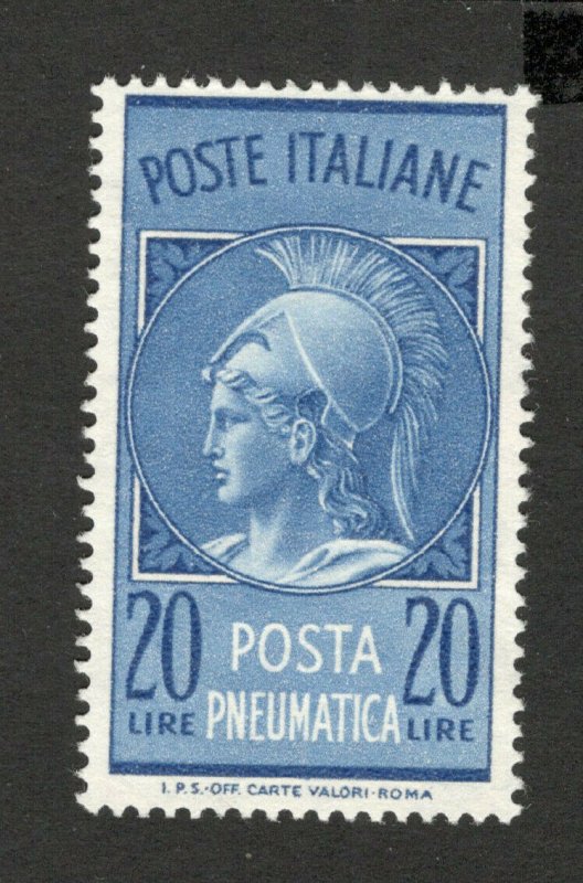 ITALY - MH STAMP -POSTA PNEUMATICA , 20 L - 1958.