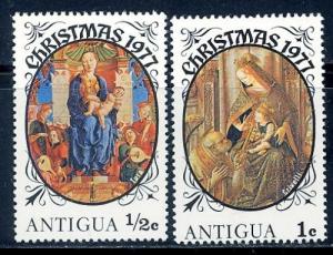 Antigua 483-484 mint hinged SCV $ 0.50 (RS)