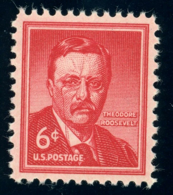 US Stamp 1039 Theodore Roosevelt 6c PSE Cert SUPERB 98 MNH SMQ