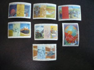 Stamps - Cuba - Scott# 1537-1543 - Mint Hinged Set of 7 Stamps