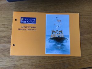 Alderney Lifeboat mint never hinged stamps Ref A9156