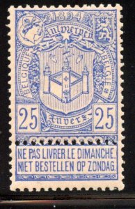 Belgium # 78, Mint Hinge