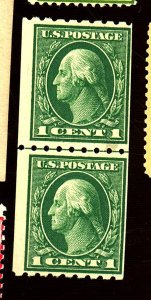 410 MINT LINE PAIR FVF OG VLH Cat $30