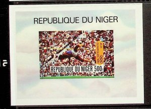 NIGER Sc 511 NH IMPERF S/S OF 1980 - MOSCOW OLYMPICS