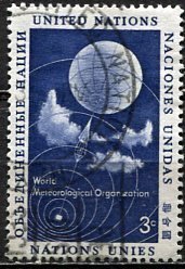 United Nations N.Y.; 1957: Sc. # 49:  Used Single Stamp