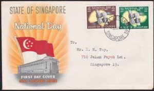 SINGAPORE 1961 National Day FDC............................................B3893