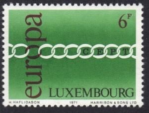 Luxembourg  #501  MNH  1971 Europa   6fr