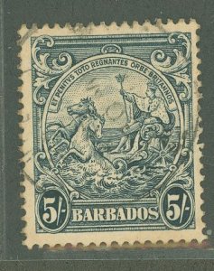 Barbados #201A  Single