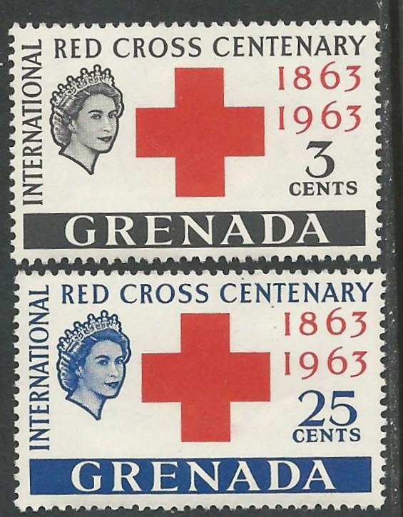 Grenada # 191-92  Red Cross Centenary  (2) Mint NH