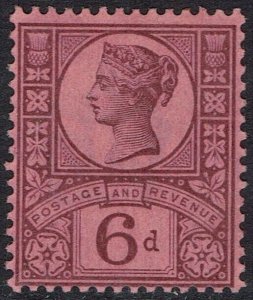 GREAT BRITAIN 1887 QV JUBILEE 6D