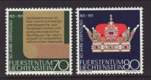 Liechtenstein 489-490 MNH VF
