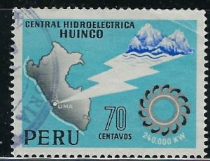 Peru 502 Used 1966 issue (mm1179)