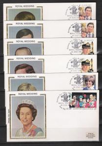 Guernsey #224 FDC Royal Wedding