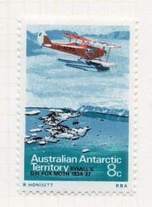 Australian Antarctic Territory 1973 Early Issue Fine Mint Hinged 8c. NW-187578