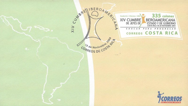 Costa Rica XIV Ibero-American Presidents Summit,MENA EN38, Cover 2004
