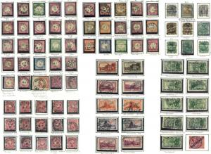 400+ GERMANY States Colonies CANCELLATIONS Specialized Stamps Postage Collection