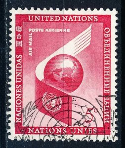 United Nations - New York #C6 Single Used