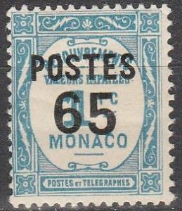 Monaco #139 F-VF Unused  (S7772)
