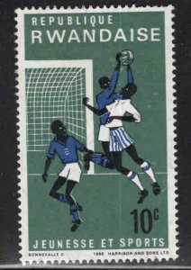 RWANDA Scott 164 MH* Socer stamp