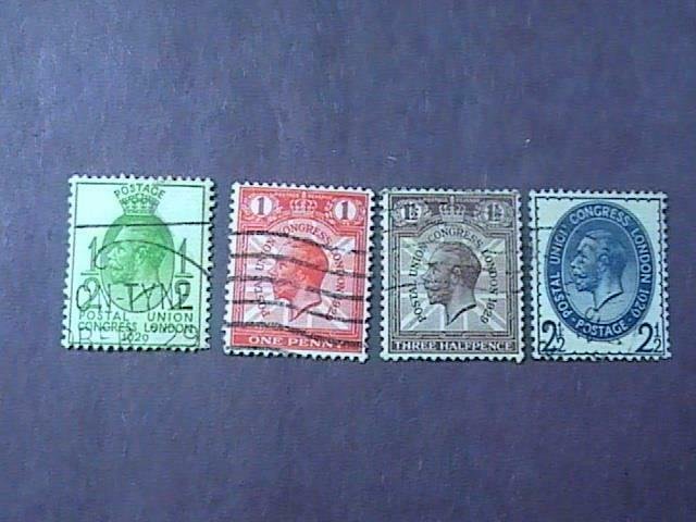 GREAT BRITAIN # 205-208--USED--COMPLETE SET----1929(#2)