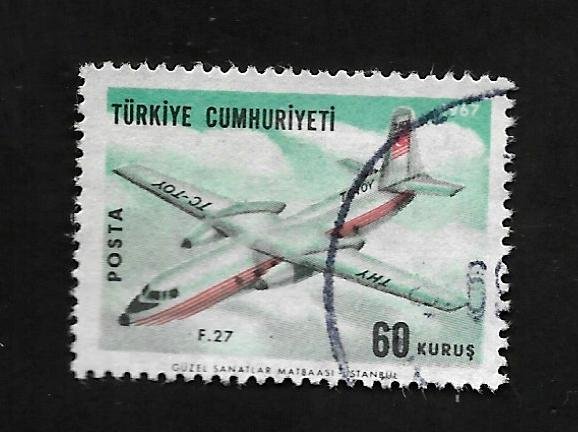 Turkey 1967 - U - Scott #C40