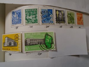 Nigeria  #  104-111  used