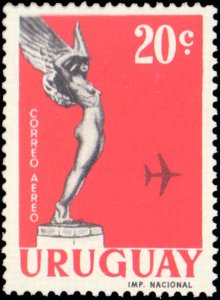 Uruguay #C211-C222, Complete Set(12), 1960-1961, Hinged