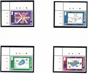 ST HELENA 2012 Diamond Jubilee; Scott 1054-57, SG 1183-86; MNH