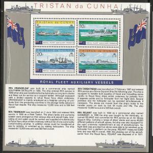 Tristan da Cunha 250a 1978 Royal Navy s.s. MNH