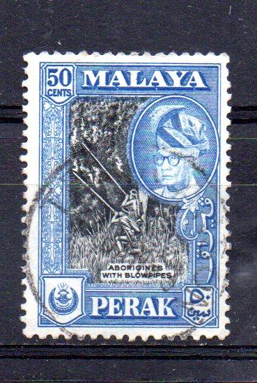 Malaya - Perak 134 used (B)