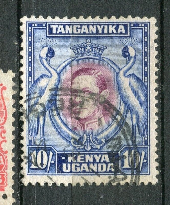 BRITSIH KUT; 1938 early GVI issue fine used 10s. value