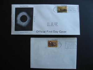 Canada solar eclipse 1972 covers Antigonish NS