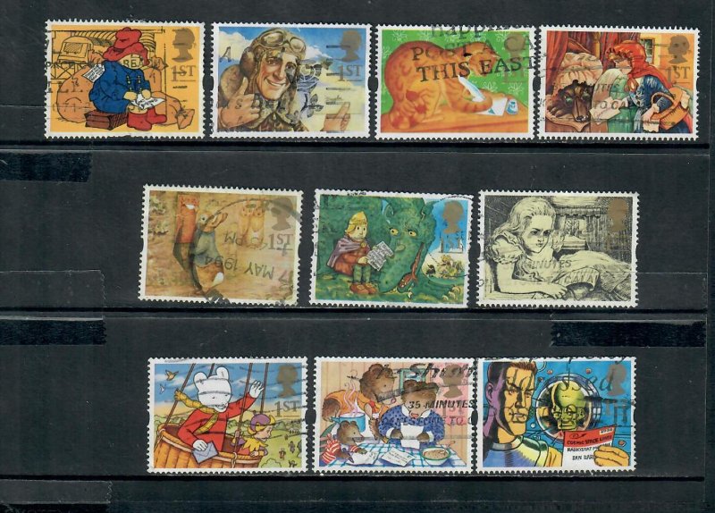 G.B 1993 COMMEMORATIVES  SET GREETINGS GIFT GIVING ISSUE USED  h 261121