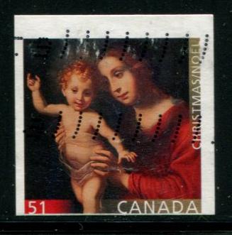 2183 Canada 51c Christmas, used