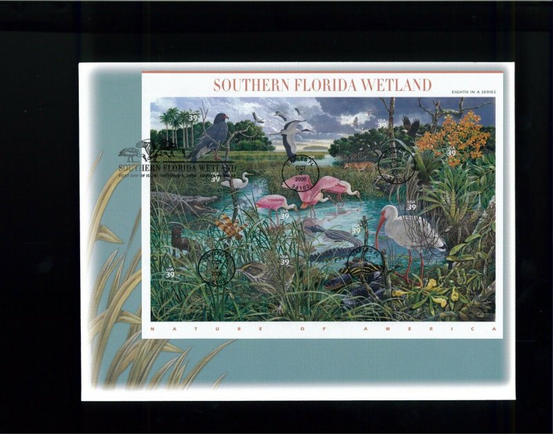 2006 Naples Nature of America Southern Florida Wetland First Day Cover